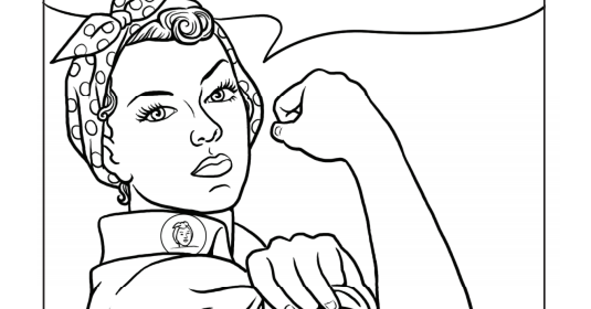 21 Printable Coloring Sheets That Celebrate Girl Power