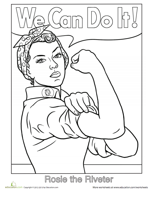 21 Printable Coloring Sheets That Celebrate Girl Power