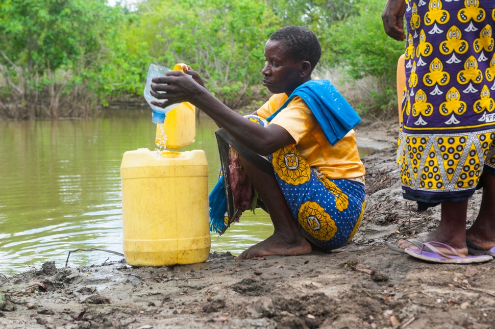 Image result for fetching bas water in rural community
