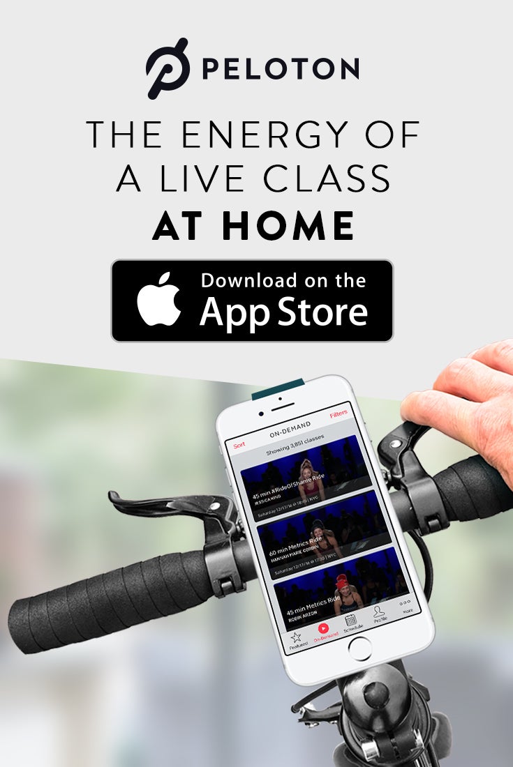 Peloton’s Cycling Class App