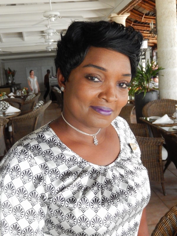 <em>Yvonne is part of the wait staff team that delivers goodness.</em>