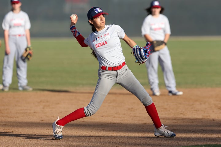 One hundred girls from 20 states, Washington, D.C., and Canada participated in the first Trailblazer Series girls baseball tournament.