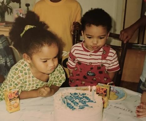 Truman and Olivia when they were little.