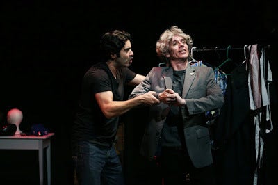 Damien Seperi and Alan Coyne in a scene from Autobiography of a Terrorist 