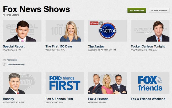 O'Reilly's name has been removed from "The Factor" logo.
