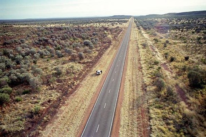 The Stuart Highway, where Falconio and Lees were stopped by Murdoch