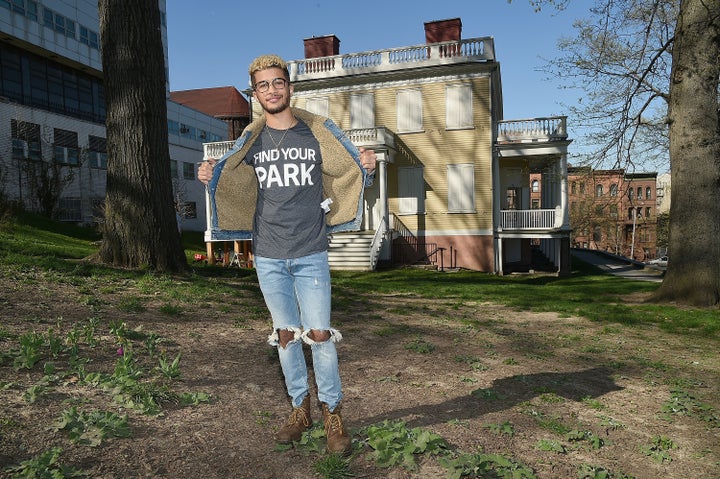 Jordan Fisher is helping people to #FindYourPark.