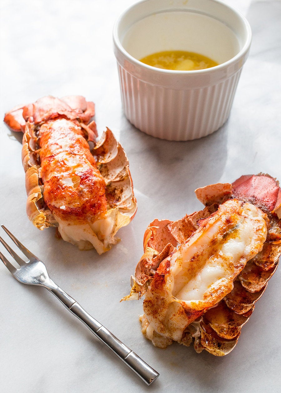 10-Minute Perfect Broiled Lobster Tails