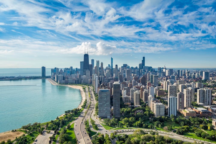 Chicago from the sky