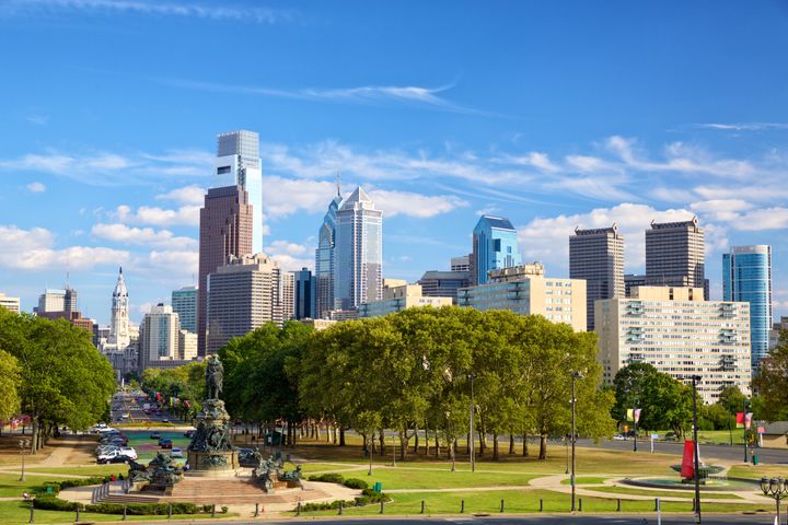 Philly's downtown skyline