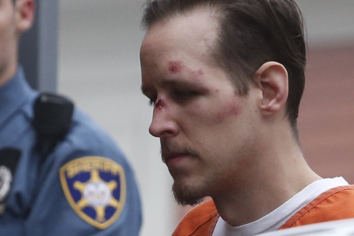 Frein arrives for arraignment to court on Oct. 31, 2014 in Milford, Pennsylvania.