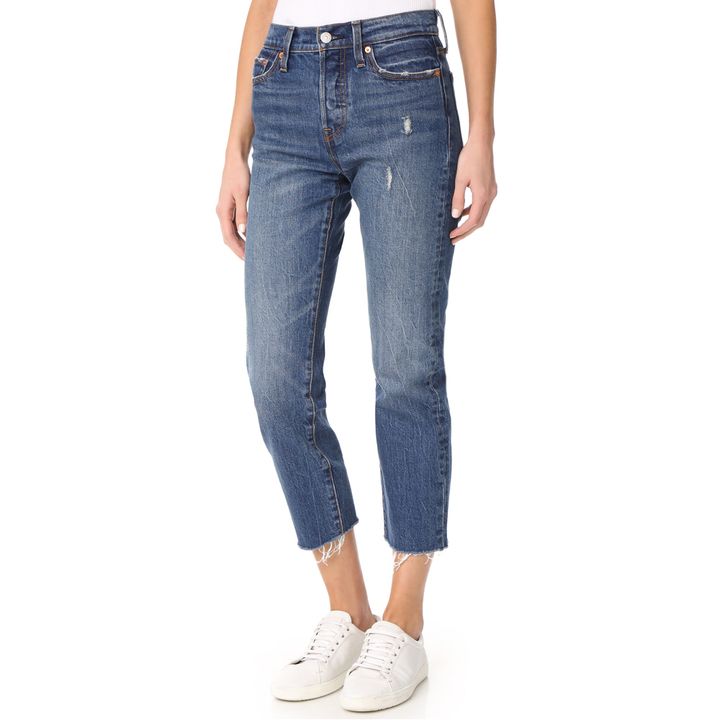 Levi's Wedgie Straight Jeans, $98