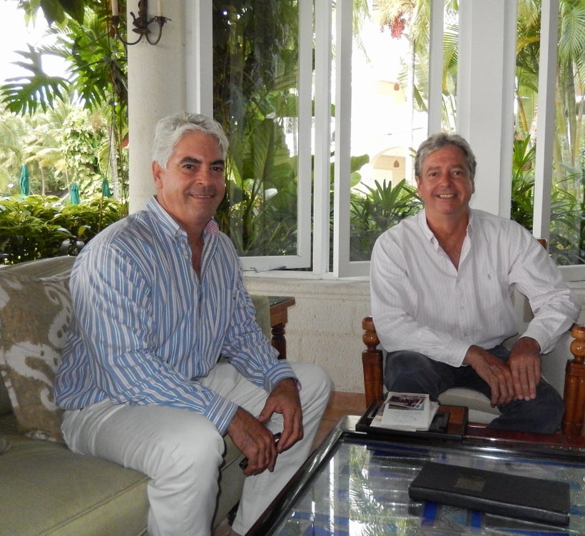 <em>Mark and Patrick O’Hara shared their perspectives on the inter-generational transmission process in their family business