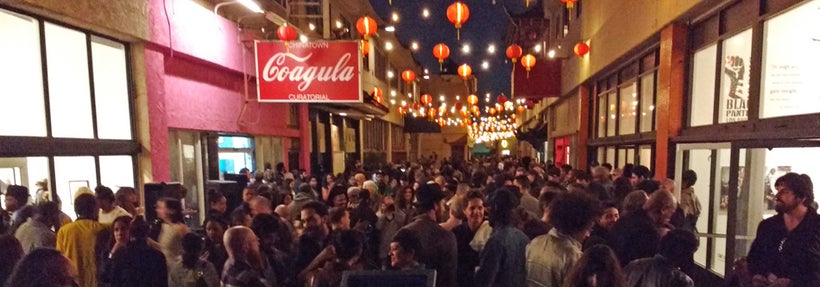 Coagula Curatorial and Chinatown galleries synchronized exhibition openings Saturday April 8, 2017