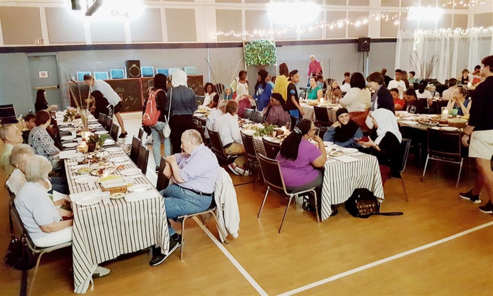 The Maundy Thursday dinner at The Grove Church