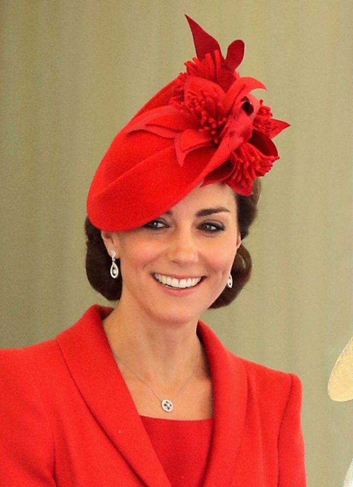 The Duchess of Cambridge Proves Once Again Why Regal Red Is Her ...