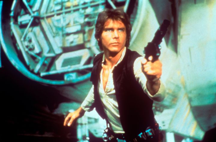 In character as Han Solo