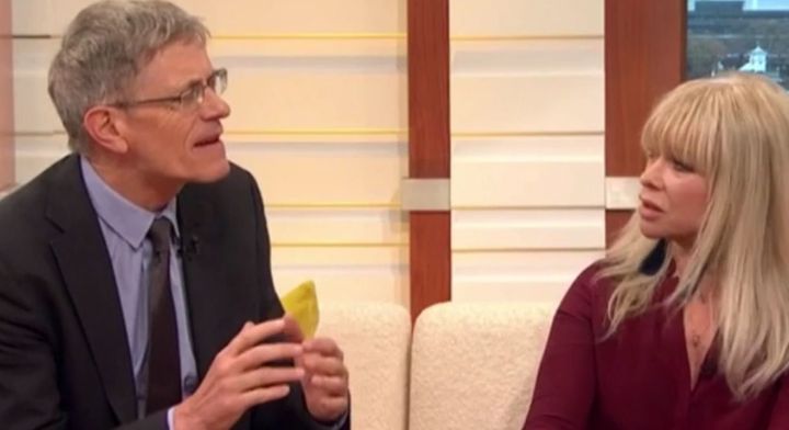 Simon Calder and Jo Wood clashed on 'Good Morning Britain'