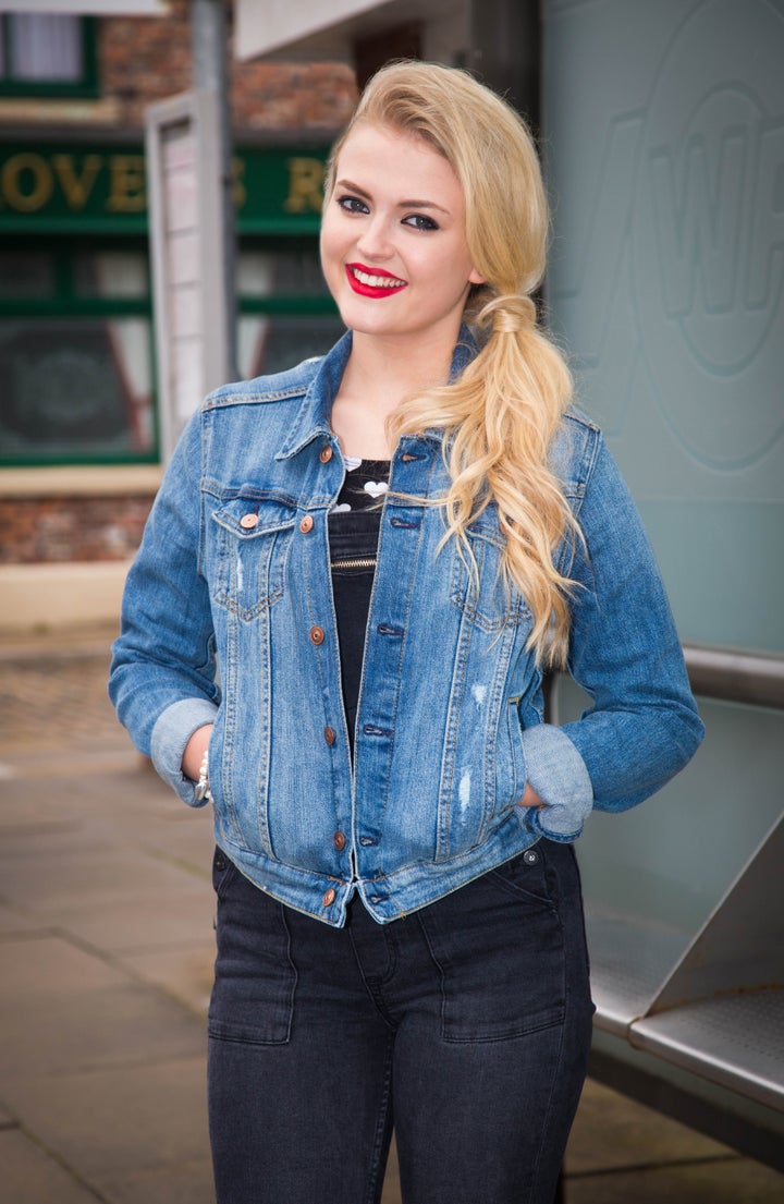 Lucy Fallon began playing Bethany Platt in 2015