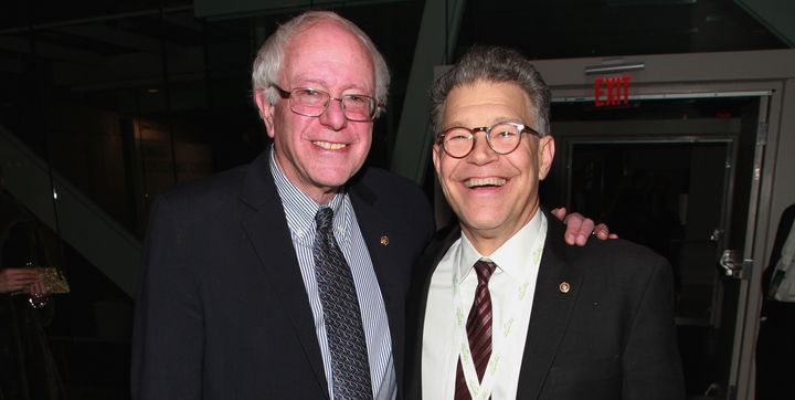 Sens. Bernie Sanders (I-Vt.) and Al Franken (D-Minn.) are leading the charge against Big Pharma.