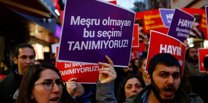 ‘We don’t recognise this illegitimate referendum’