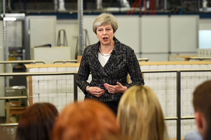Theresa May has been criticised for her response to a question about university access 
