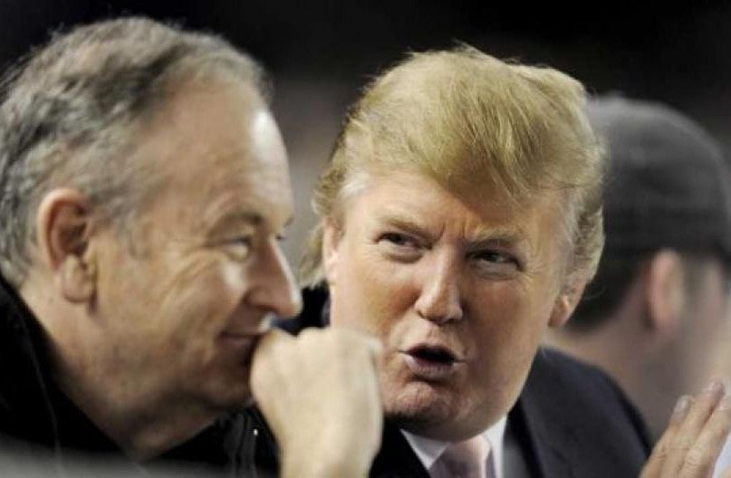 President Trump and his new Press Secretary