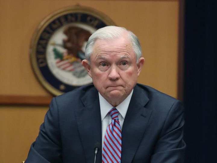 Jeff Sessions dismissed questions about ramifications of prosecuting WikiLeaks on the mainstream press as "speculative" and "hypothetical."