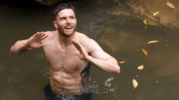 Joel Dommett's muscles were on display in this year's series of 'I'm A Celeb'