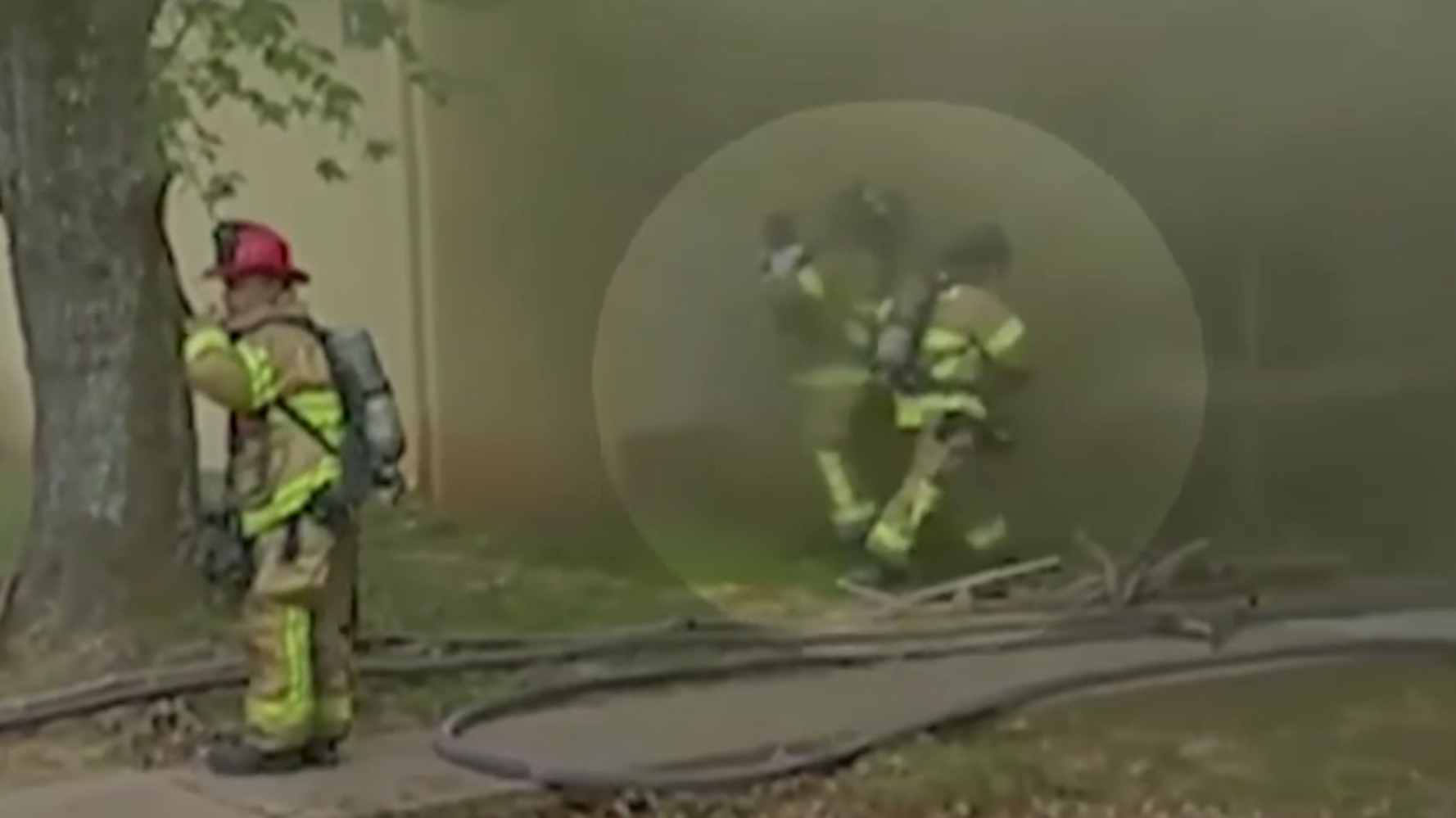 Hero Firefighter Catches Baby Dropped From Window Of Burning Building ...