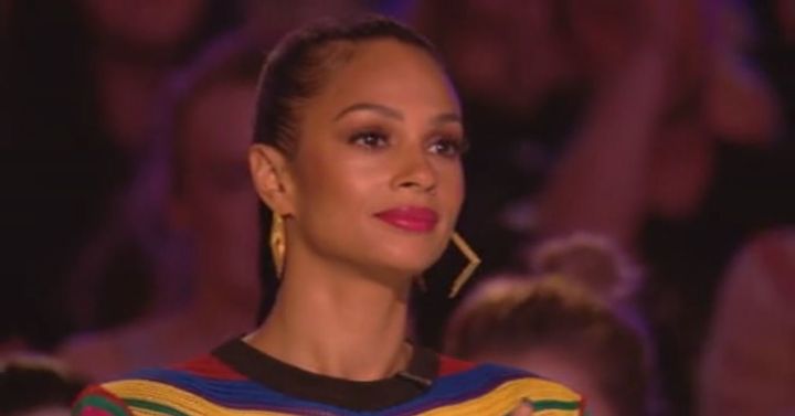 Alesha was visibly emotional during the audition 
