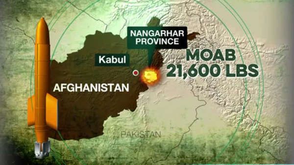MOAB Target in Eastern Afghanistan