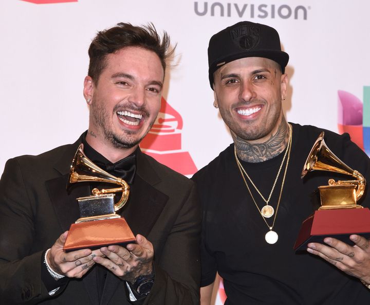 Started from the bottom, now they're... Latin Grammy friends. 