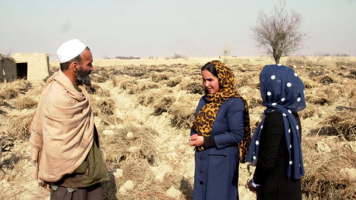 Hafizallah and his two daughters live in Afghanistan’s Hindu Kush mountain valley. (Photo via GroundTruth Films)