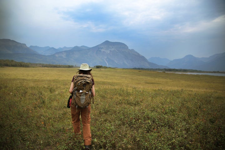 Cristina Eisenberg Heading into the Field