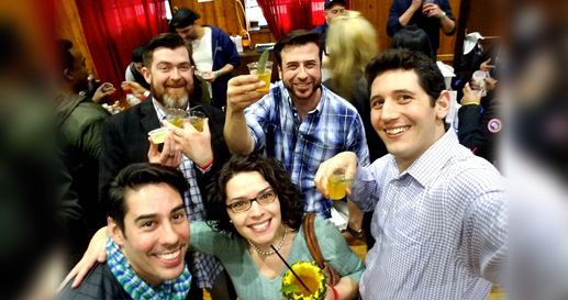 Cocktail enthusiasts and industry professionals attend the NY Cocktail Expo