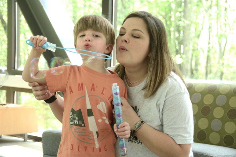 Liam, 4, has shown tremendous improvements in social behavior due to ABA therapy.