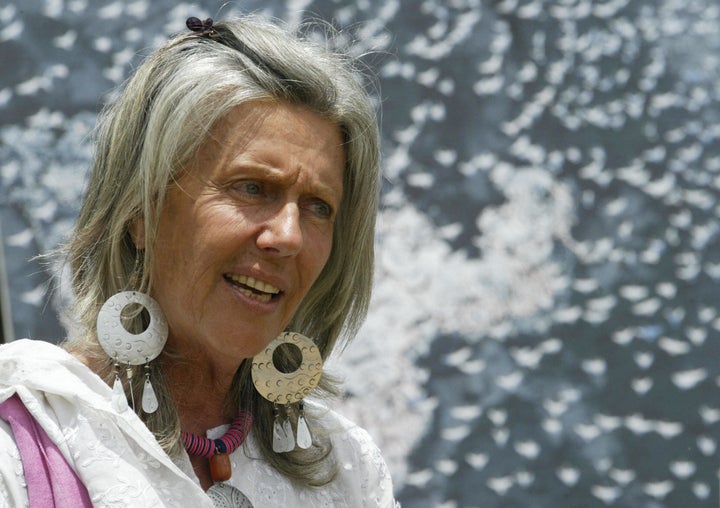 Conservationist Kuki Gallman discusses the need to save migratory birds on April 9, 2006.