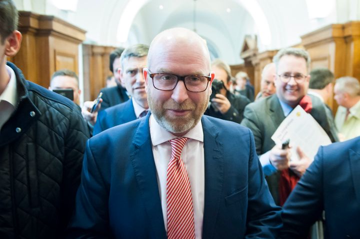 Paul Nuttall and his party announced the new policies at an event on Monday in London