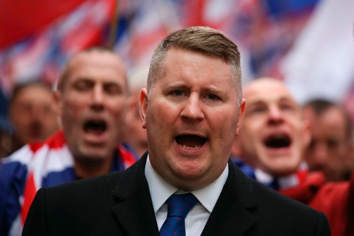 Paul Golding, Britain First leader.