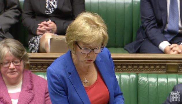 Therese Coffey (Left) and Andrea Leadsom