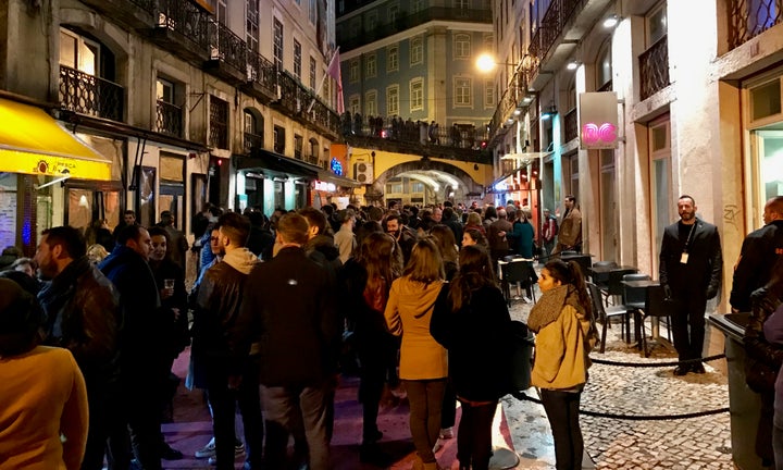 <p>Pink Street, Lisbon</p>