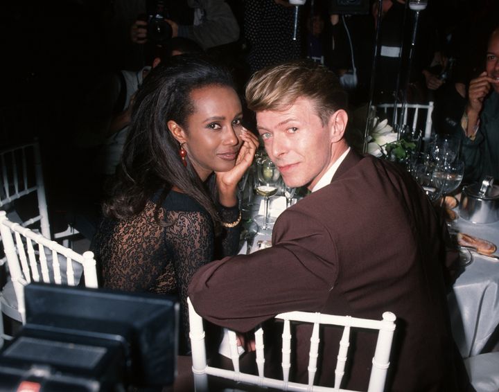 Bowie and Iman
