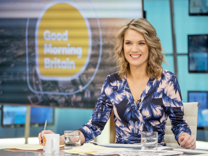 Charlotte Hawkins on 'Good Morning Britain'