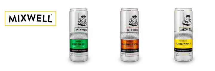 Mixwell is a range of premium sodas created by veteran Hollywood bartender Billy Ray. Each flavor is inspired by Los Angeles and specifically crafted to pair with quality spirits. The unique, resealable can is designed to lock in the freshness between each pour ensuring every mix is a perfect mix. 