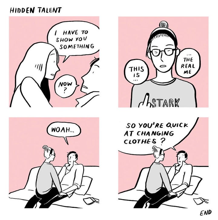 9 Relatable Comics That Capture The Non Cheesy Side Of Love Huffpost 