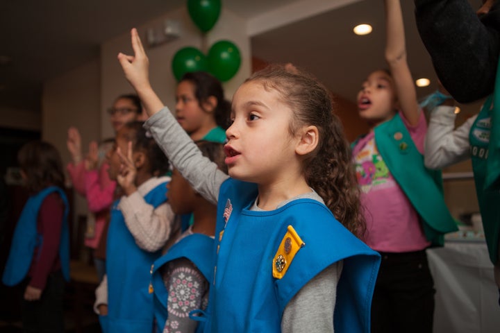 Girl Scouts Troop 6000 is a source of sisterhood for girls who are homeless.