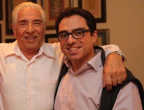 Baquer and Siamak Namazi are seen in a photo on a Facebook page.