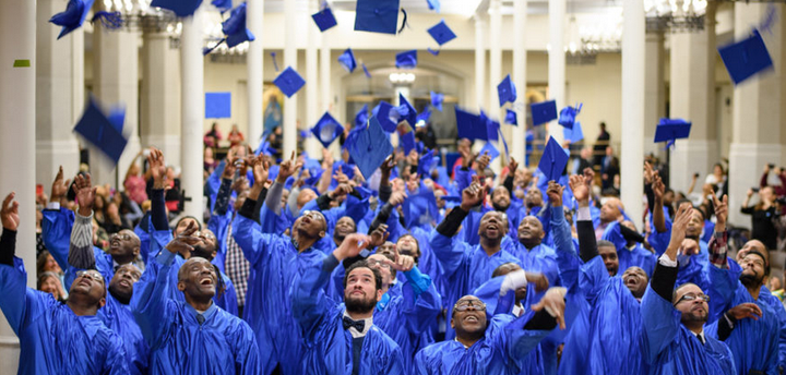 Graduates of the Doe Fund's Ready, Willing & Able program.