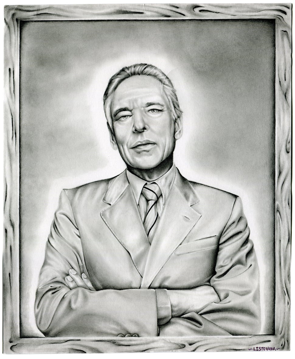 Charles Listo Vera (Prison ID #AI-6401) drew chairman of the Nestle Group Peter Brabeck-Letmathe. Brabeck-Letmathe